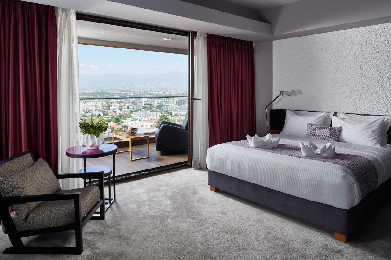 Hotel Panoramika Design & Spa Skopje Exteriör bild