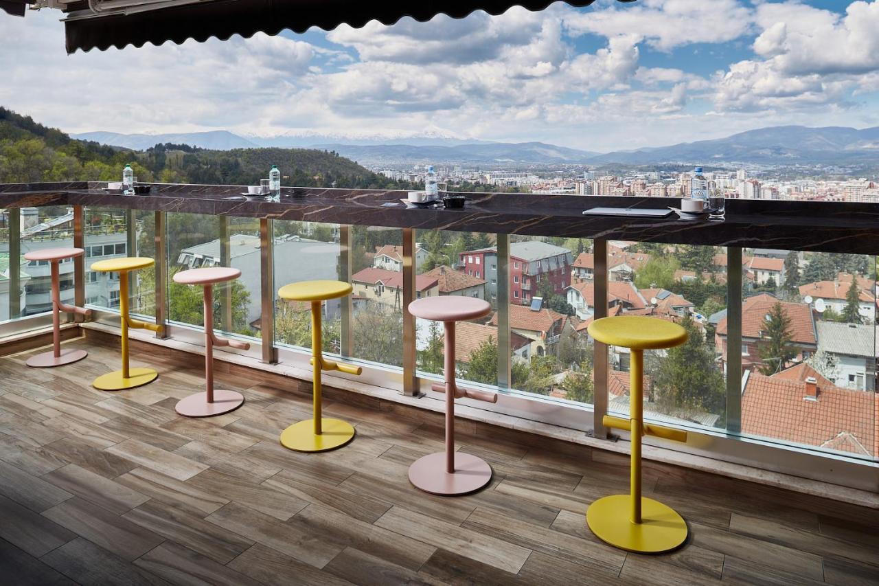 Hotel Panoramika Design & Spa Skopje Exteriör bild