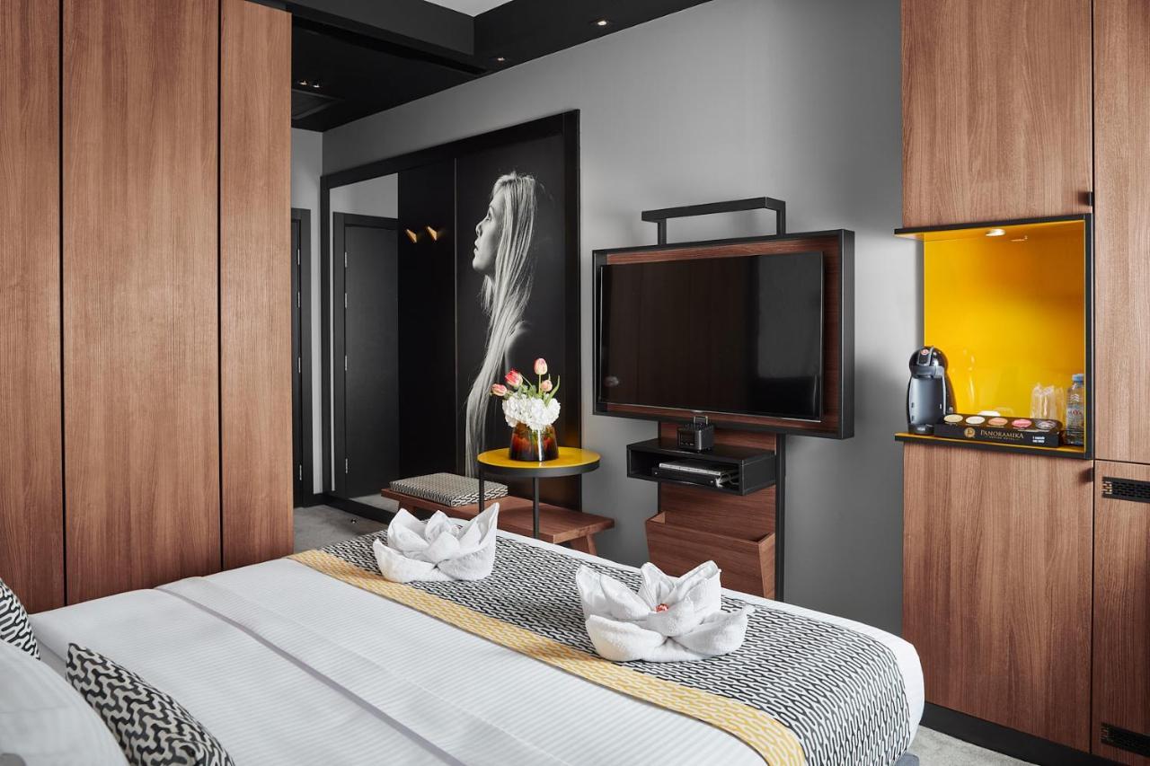Hotel Panoramika Design & Spa Skopje Exteriör bild