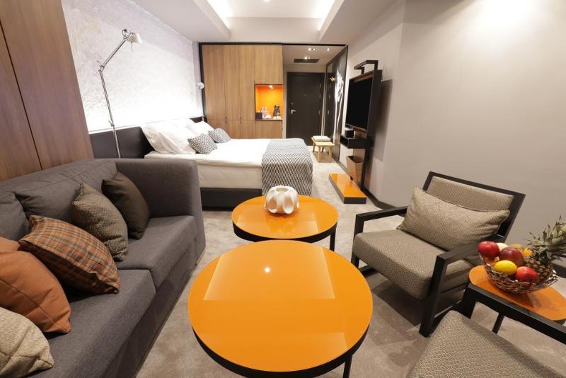 Hotel Panoramika Design & Spa Skopje Exteriör bild