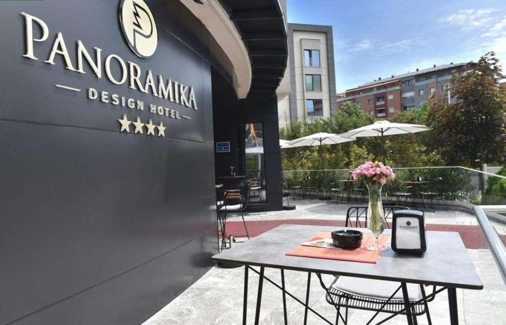 Hotel Panoramika Design & Spa Skopje Exteriör bild